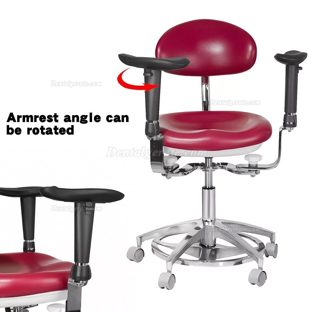 TYTC JKS 037 Dental Mikroskop Hocker, Chirurgenstuhl mit Armlehne